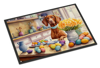 Decorating Easter Vizsla Doormat 24H X 36W product image at NuMercy