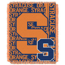 Syracuse Orange Double Play Woven Jacquard Throw
