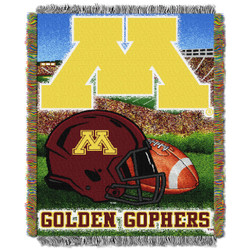 Minnesota Golden Gophers Home Field Advantage Woven Tapestry Throw