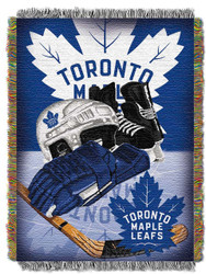 Toronto Maple Leafs NHL Home Ice Advantage Woven Tapestry Throw