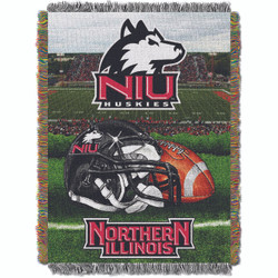 Northern Illinois Huskies Home Field Advantage Woven Tapestry Throw