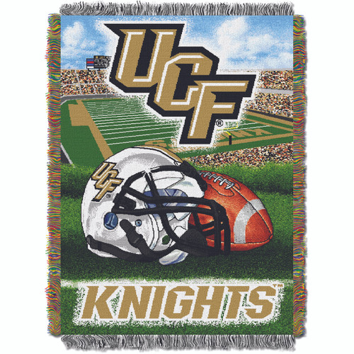 UCF Central Florida Knights Home Field Advantage Woven Tapestry Throw