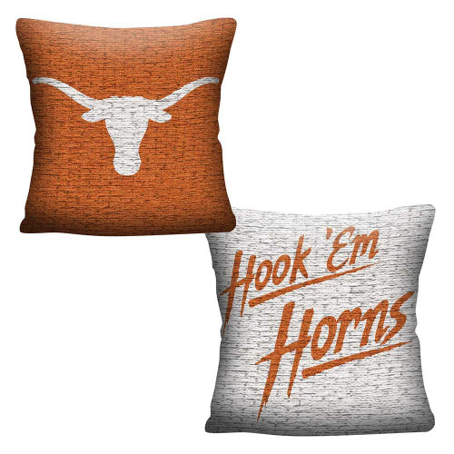 Texas Longhorns Invert Woven Pillow