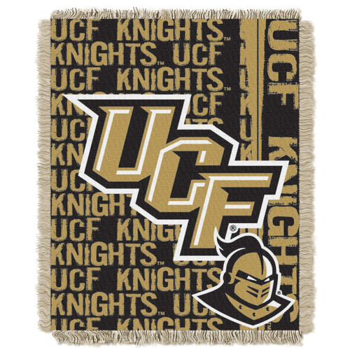 UCF Central Florida Knights Double Play Woven Jacquard Throw