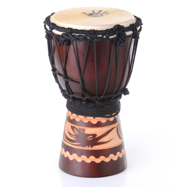 X8 Drums Kalimantan Djembe with Bag, 7 Inch