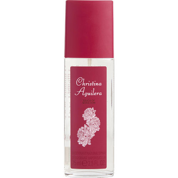 Christina Aguilera Touch Of Seduction by Christina Aguilera Deodorant Spray (Glass Bottle) 2.5 oz