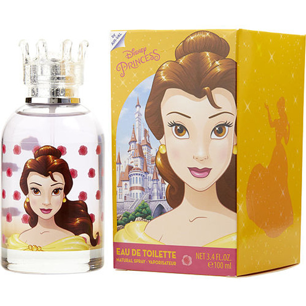 Beauty & The Beast by Disney Princess Belle Eau De Toilette Spray (New Packaging) 3.4 oz