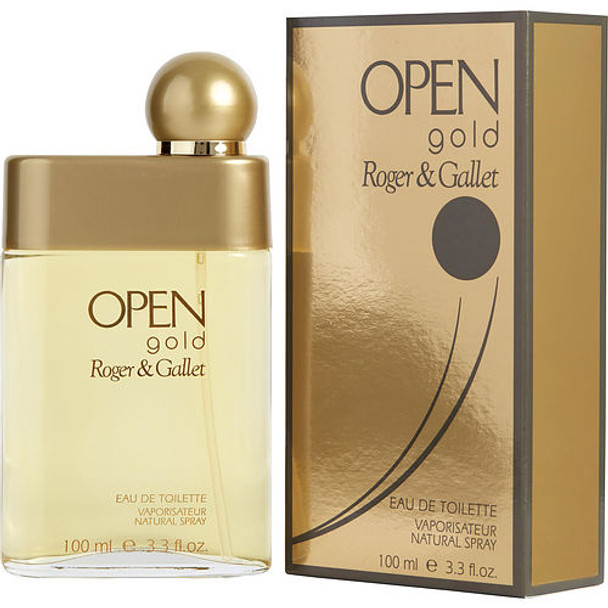 Open Gold by Roger & Gallet Eau De Toilette Spray 3.3 oz