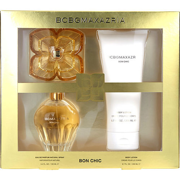 Bcbgmaxazria Bon Chic by Max Azria Eau De Parfum Spray 3.4 oz & Body Lotion 6.7 oz