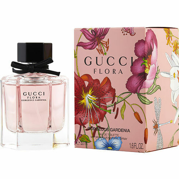 Gucci Flora Gorgeous Gardenia by Gucci Eau De Toilette Spray 1.6 oz (New Packaging)