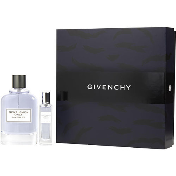 Gentlemen Only by Givenchy Eau De Toilette Spray 3.3 oz & Eau De Toilette Spray .5 oz