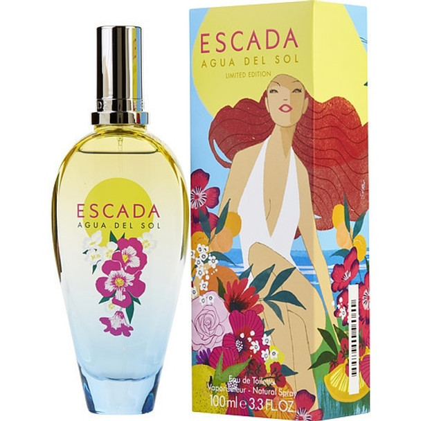 Escada Agua Del Sol by Escada Eau De Toilette Spray 3.3 oz (Limited Edition)