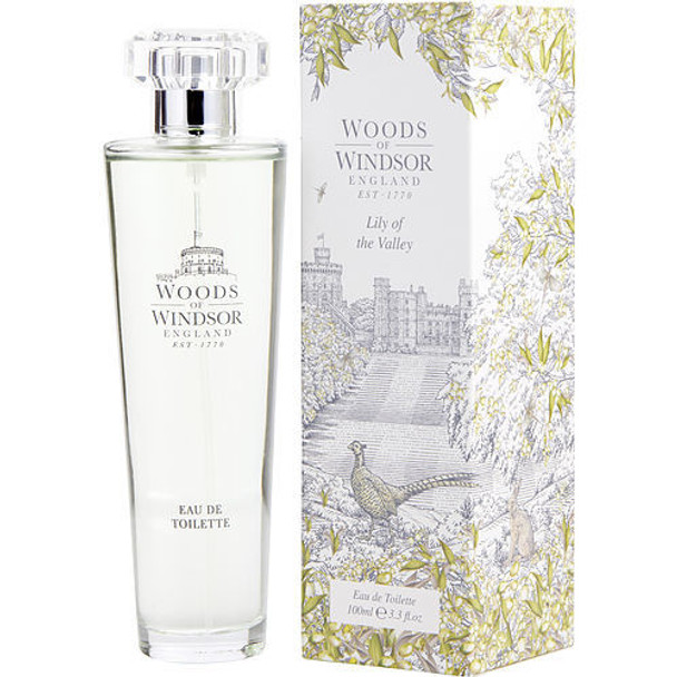 Woods of Windsor Lily of The Valley by Woods of Windsor Eau De Toilette Spray 3.3 oz