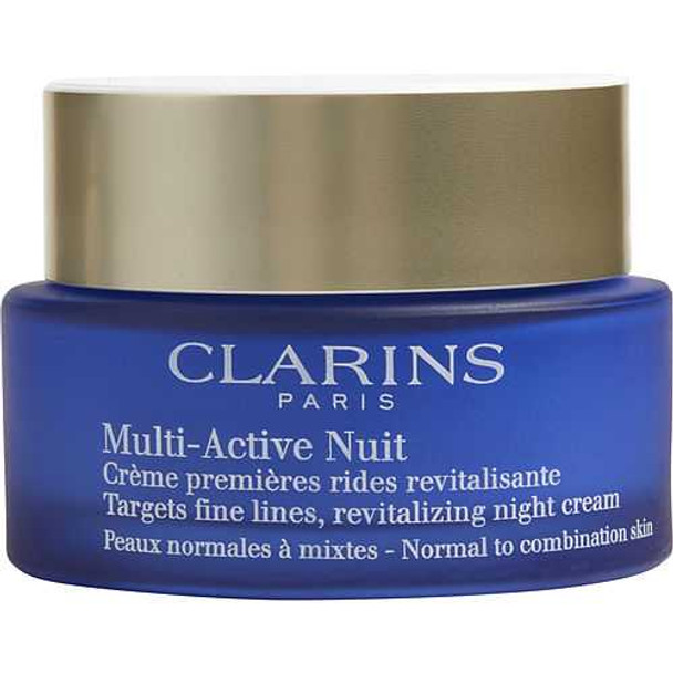 Clarins by Clarins Multi-Active Night Targets Fine Lines Revitalizing Night Cream (Normal to Combination Skin) --50ml/1.6oz