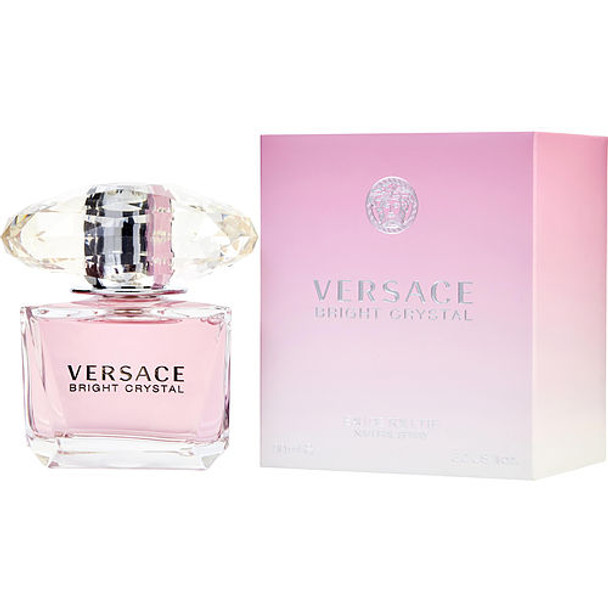 Versace Bright Crystal by Gianni Versace Eau De Toilette Spray 3 oz