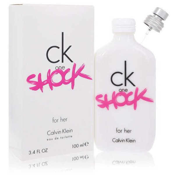 CK One Shock by Calvin Klein Eau De Toilette Spray 3.4 oz product image at NuMercy