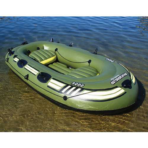 Solstice Outdoorsman 9000 4 Person Fishing Boat product image at NuMercy