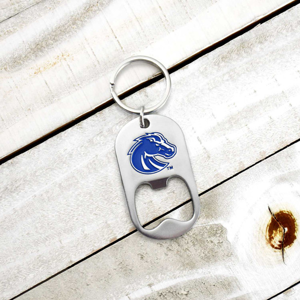 Boise State Broncos Bottle Opener Key Tag