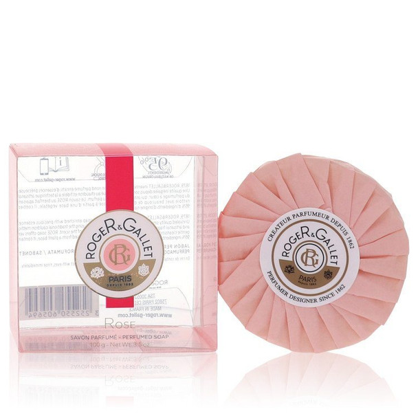Roger and Gallet Rose by Roger and Gallet Soap 3.5 oz