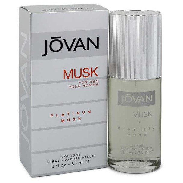 Jovan Platinum Musk by Jovan Cologne Spray 3 oz product image at NuMercy