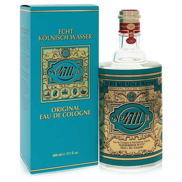 4711 by 4711 Eau De Cologne Unisex 27 oz bottle and packaging.