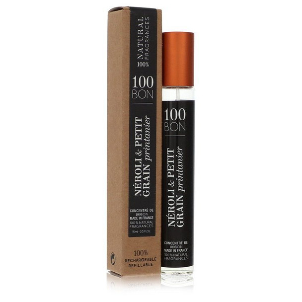 100 Bon Neroli and Petit Grain Printanier by 100 Bon Mini Concentree De Parfum Unisex Refillable .5 oz