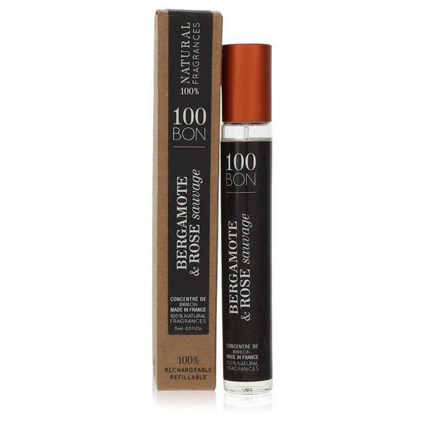 100 Bon Bergamote and Rose Sauvage by 100 Bon Mini Concentree De Parfum Unisex Refillable .5 oz product image at NuMercy