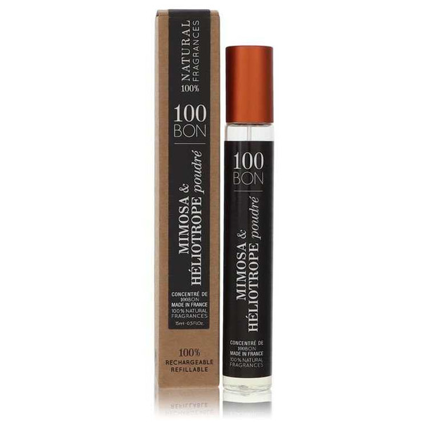 100 Bon Mimosa and Heliotrope Poudre by 100 Bon Mini Concentree De Parfum Unisex Refillable .5 oz