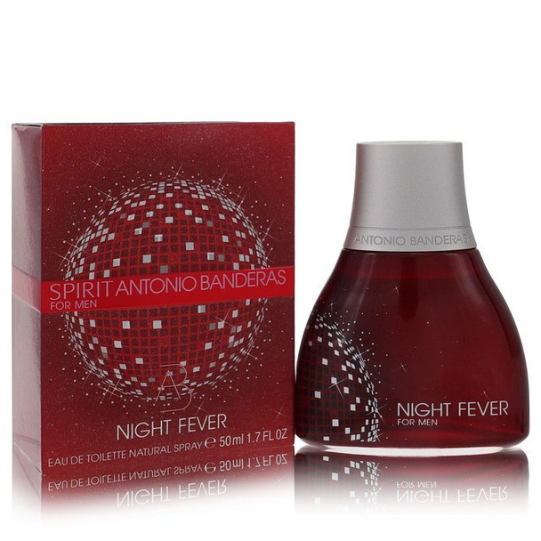 Spirit Night Fever by Antonio Banderas Eau De Toilette Spray 1.7 oz