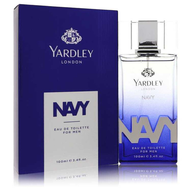 Yardley Navy by Yardley London Eau De Toilette Spray 3.4 oz product image at NuMercy