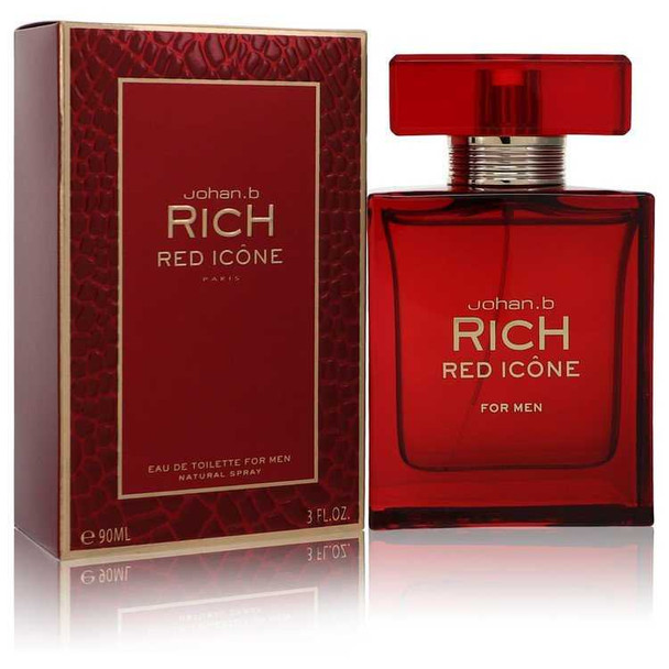 Johan B Rich Red Icone by Johan B Eau De Toilette Spray 3 oz product image at NuMercy