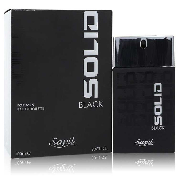 Sapil Solid Black by Sapil Eau De Toilette Spray 3.4 oz product image at NuMercy