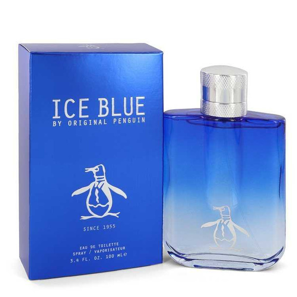 Original Penguin Ice Blue by Original Penguin Eau De Toilette Spray 3.4 oz product image at NuMercy