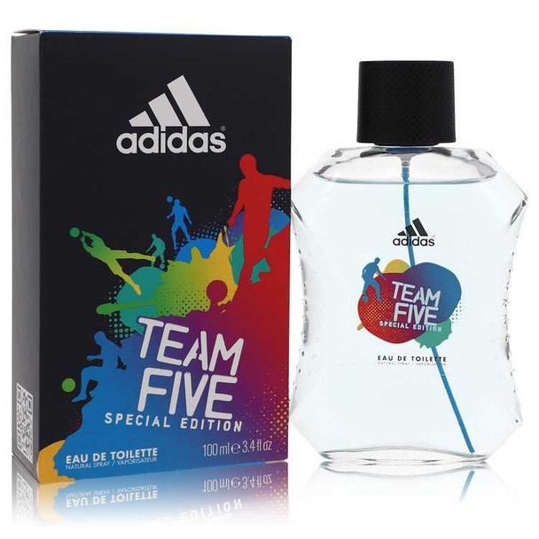 Adidas Team Five by Adidas Eau De Toilette Spray 3.4 oz product image at NuMercy