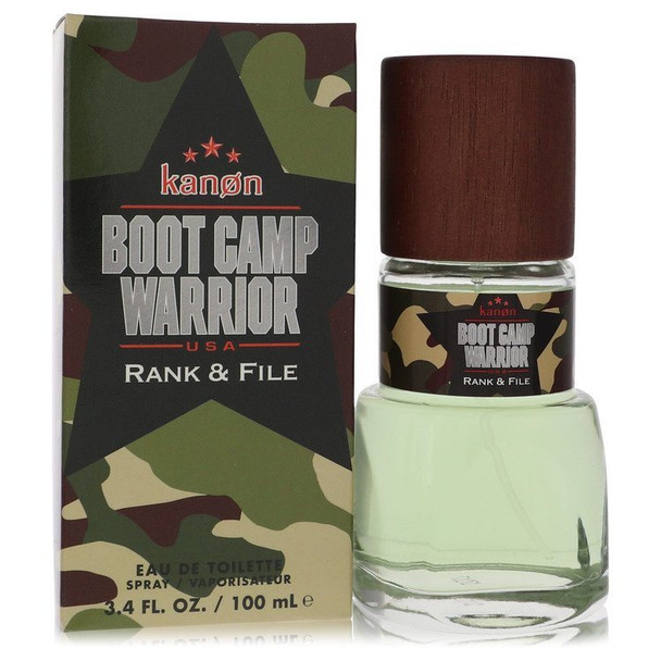 Kanon Boot Camp Warrior Rank and File by Kanon Eau De Toilette Spray 3.4 oz