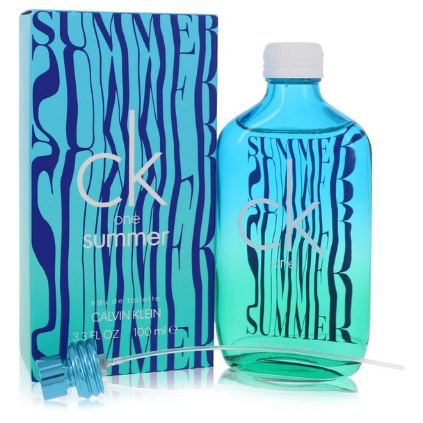 CK ONE Summer by Calvin Klein Eau De Toilette Spray 2020 Unisex 3.4 oz