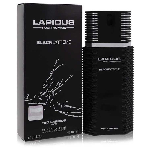 Lapidus Black Extreme by Ted Lapidus Eau De Toilette Spray 3.4 oz product image at NuMercy