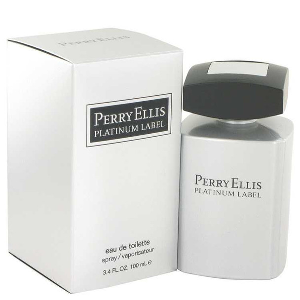 Perry Ellis Platinum Label by Perry Ellis Eau De Toilette Spray 3.4 oz product image at NuMercy