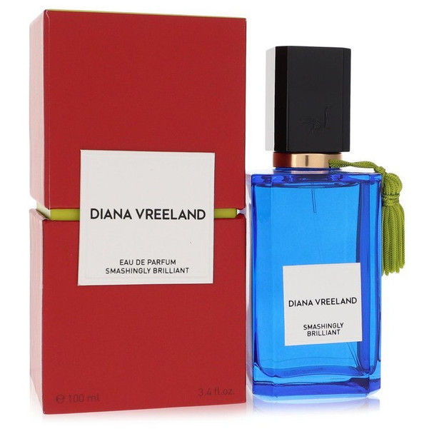 Diana Vreeland Smashingly Brilliant by Diana Vreeland Eau De Parfum Spray Unisex 3.4 oz 