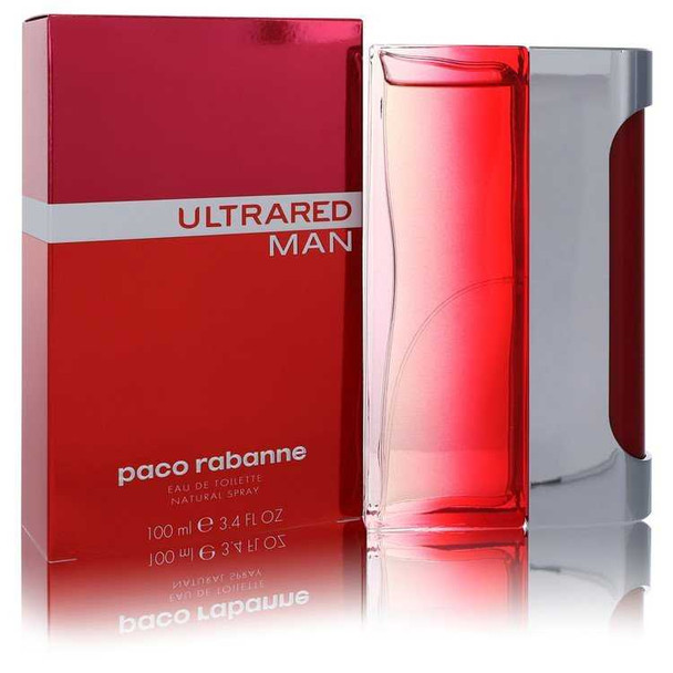 Ultrared by Paco Rabanne Eau De Toilette Spray 3.4 oz product image at NuMercy