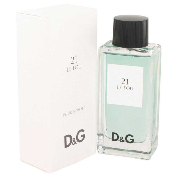 Le Fou 21 by Dolce and Gabbana Eau De Toilette Spray 3.3 oz product image at NuMercy