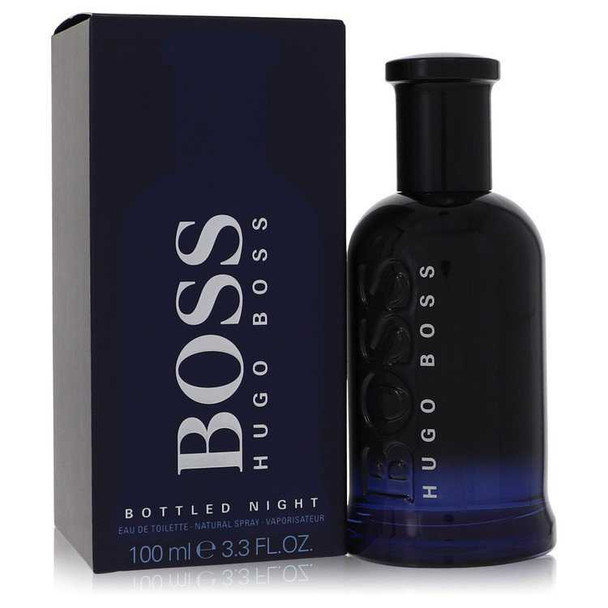 Boss Bottled Night by Hugo Boss Eau De Toilette Spray 3.3 oz product image at NuMercy