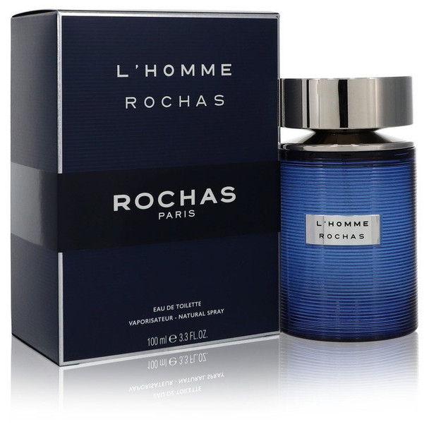 L'homme Rochas by Rochas Eau De Toilette Spray 3.3 oz