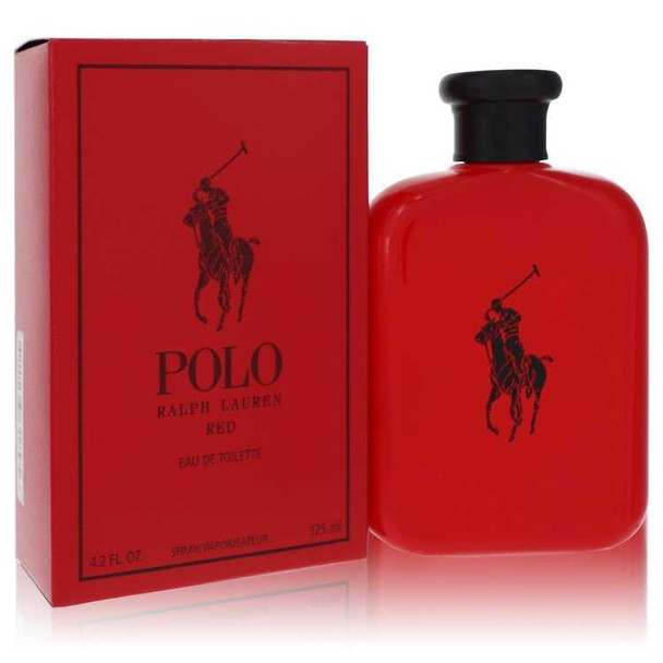 Polo Red by Ralph Lauren Eau De Toilette Spray 4.2 oz product image at NuMercy