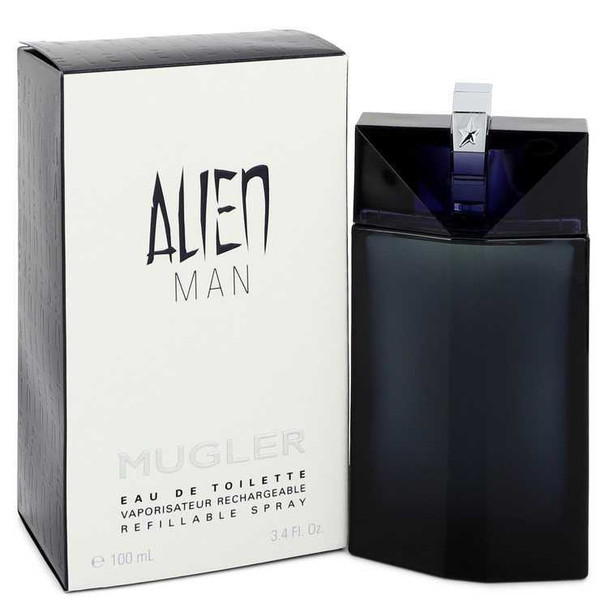 Alien Man by Thierry Mugler Eau De Toilette Refillable Spray 3.4 oz product image at NuMercy
