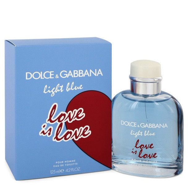 Light Blue Love Is Love by Dolce and Gabbana Eau De Toilette Spray 4.2 oz