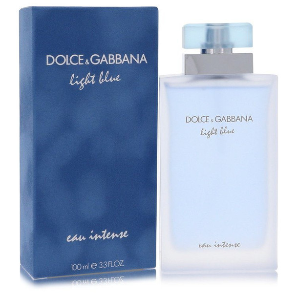 Light Blue Eau Intense by Dolce and Gabbana Eau De Parfum Spray 3.3 oz