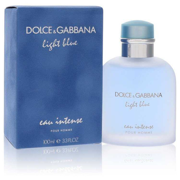 Light Blue Eau Intense by Dolce and Gabbana Eau De Parfum Spray 3.3 oz