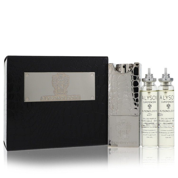 Cuir D'encens by Alyson Oldoini Gift Set -- 3 x 2.0 oz Esprit de Parfum Sprays
