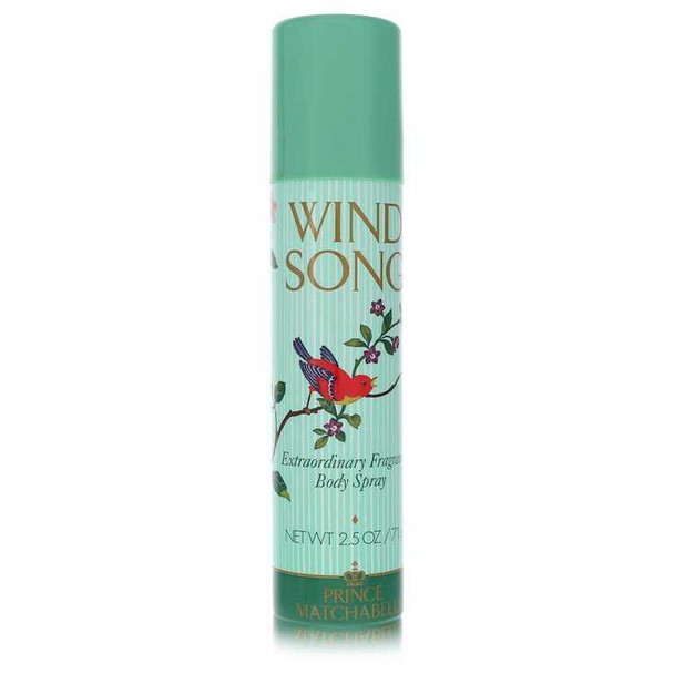 WIND SONG by Prince Matchabelli Deodorant Spray 2.5 oz product image at NuMercy
